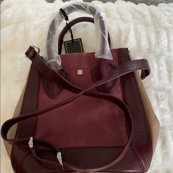 NWT Pour La Victoire color block handbag - Picture 11 of 14